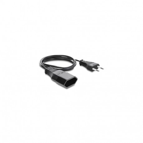 DeLOCK 81626 power extension 1 m 1 AC outlet(s) Indoor Black