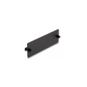 DeLOCK Fiber Optic Blind Panel black