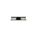 DeLOCK 19″ Patch Panel 16 port Cat.6A 1U black