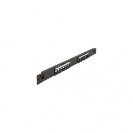 DeLOCK 19″ Keystone Patch Panel 12 Port tool free