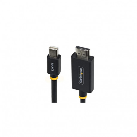 StarTech.com 2m (6ft) Mini DisplayPort to HDMI Adapter Cable, 4K 60Hz with HBR3/HDCP 2.3/DPCP, MDP t