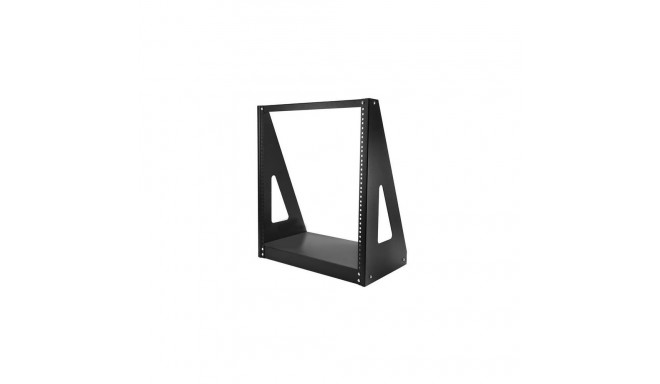 StarTech.com 12U 2-Post Open Frame Desktop Server Rack, 19in Compact Space-Saving Floor IT Rack with