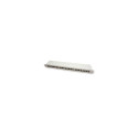 ROLINE Cat.6/Class E 19" Patch Panel, 24 Ports, STP light grey