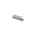 ROLINE Cat.6/Class E 19" Patch Panel, 24 Ports, STP light grey