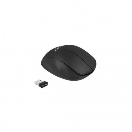 DeLOCK 12598 mouse Office Right-hand Bluetooth + USB Type-A 1600 DPI