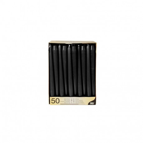 Papstar 10392 wax candle Round Black 50 pc(s)