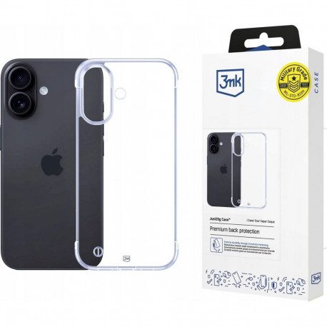 3mk Just20g läbipaistev ümbris Apple iPhone 16-le