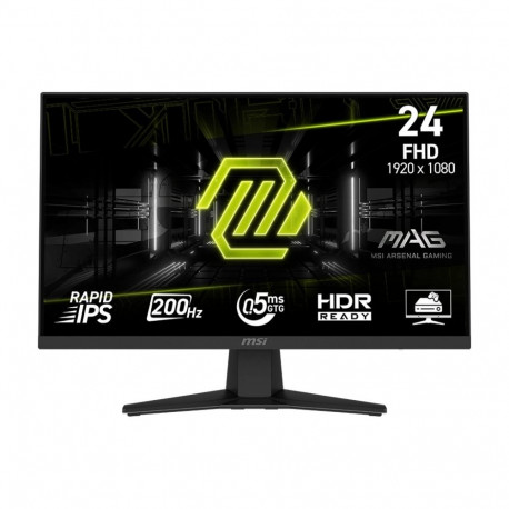 MSI MAG 244F  gaming monitor - 23.8 - black  FullHD  Rapid-IPS  HDMI  DP  Free-Sync-Premium  Adaptiv