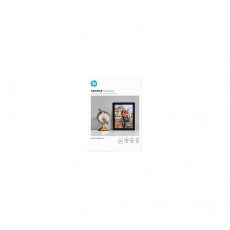 HP Advanced Photo Paper, Glossy, 250 g/m2, A4 (210 x 297 mm), 25 sheets