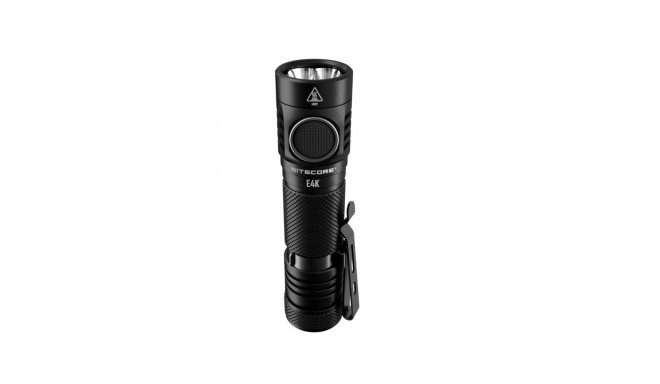 Nitecore LED-taskulamp E4K, must