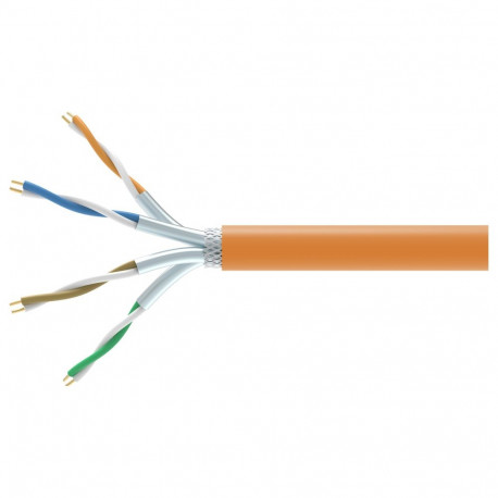 "Equip Instal.Kab Cat7 S/FTP 500.00m orange Sim. LSZH"
