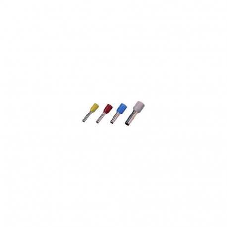 "ICIAE0256 Aderendhlse DIN46228T4 0,25qmm 6mm verz. hellblau"
