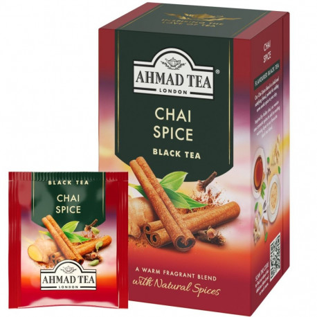 Black tea AHMAD Chai Spice 20 pcs in an envelope