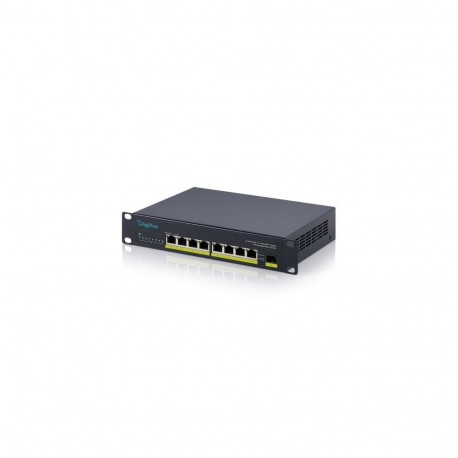 Digitus 10" 2.5G 8-Port Unmanaged PoE+ Switch with 1× 10G SFP+