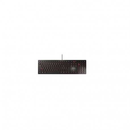 CHERRY KC 6000 SLIM keyboard USB Swiss Black
