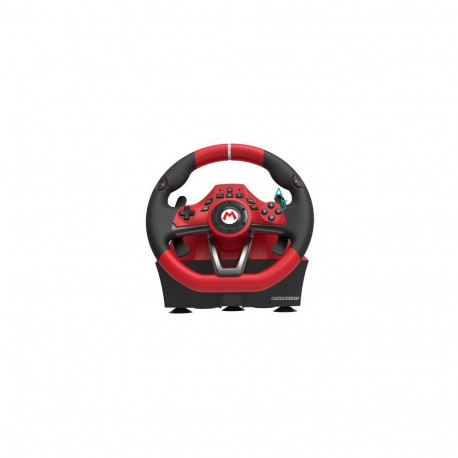 Hori Mario Kart Racing Wheel Pro Deluxe Black, Red USB Steering wheel + Pedals Analogue Nintendo Swi
