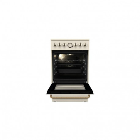 Gorenje GECS5B70CLI Freestanding cooker Electric Ceramic hob Beige