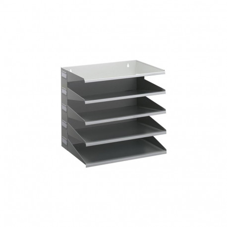 Durable 3360-10 file storage box Polyester, Steel Grey