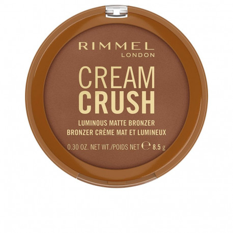 RIMMEL LONDON päikesepuuder CREAM CRUSH #003, särav matt, 8,5gr, Cappuccino Deep