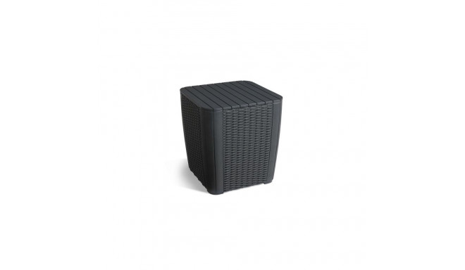Allibert Luzon outdoor table Graphite Square shape