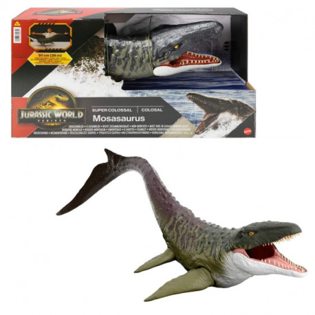 Mattel Jurassic World figurine Super Colossal Mosasaur