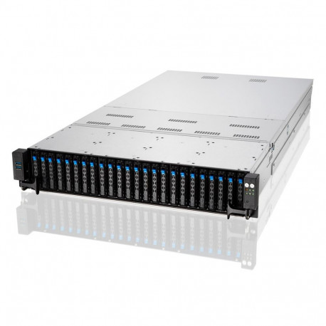ASUS rack-server RS720-E11-RS24U Intel C741 (2U), must, hõbedane