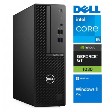 DELL 3080 SFF i5-10500 16GB 512SSD M.2 NVME GT1030 2GB WIN11Pro