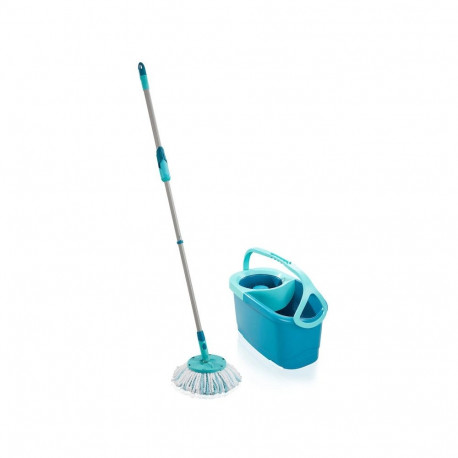 Leifheit mopisüsteem CLEAN TWIST Ergo Disc Mop, ühe kambriga, sinine