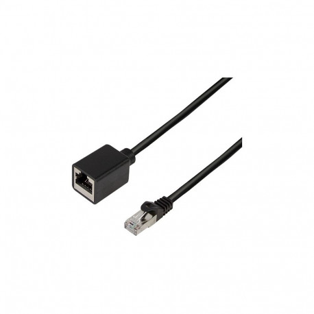 Logilink patch-kaabli pikendus Cat.6A premium, must, 2m