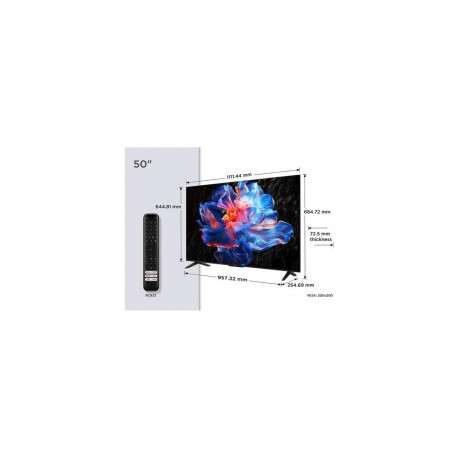 TCL P6K 50P6K TV 127 cm (50") 4K Ultra HD Smart TV Wi-Fi Metallic