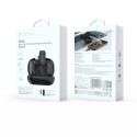 Devia microphone for smartphone USB-C wireless 2in1 black