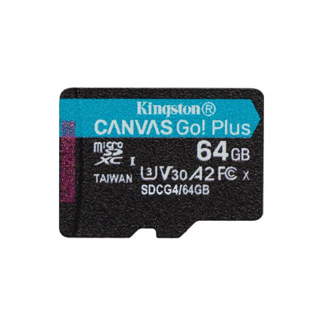 Kingston Canvas Go Plus MicroSDXC Memory card 64GB