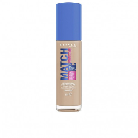 RIMMEL LONDON MATCH PERFECTION foundation #100-Ivory 30 ml