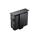 "Logilink Adjustable under desk CPU mount, sliding track, easy-locking"