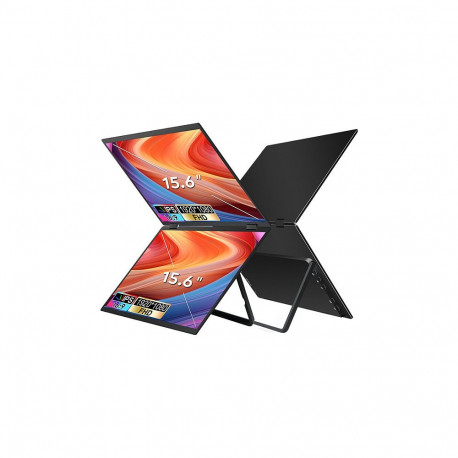 "Extralink Smart Life T01 15.6"" | Tragbare Monitore für den Laptop | 2 Monitore, IPS"
