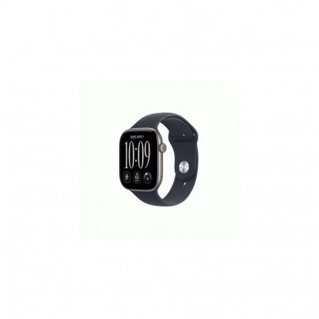 Apple Watch Series 12 (2026) GPS 46mm Space Gray Alu Case, Navy Sport Band M/L EU MJEJ4