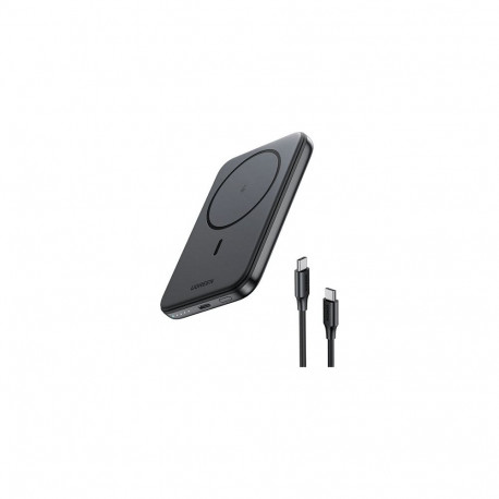 mini akupank 5000mAh juhtmevaba 15W MagSafe-iga, valge