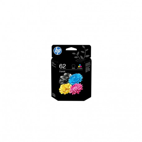 HP 62 2-pack Black/Tri-color Original Ink Cartridges