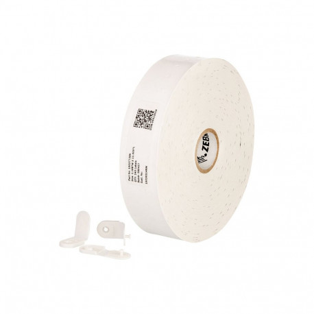 Zebra Z-Band QuickClip - polüpropüleen (PP) - kaetud - valge - 30.16 x 279.4 mm, 960 etiketti (4 rul