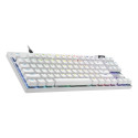 Logitech PRO X TKL RAPID (US), valge