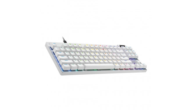 Logitech PRO X TKL RAPID (US), valge