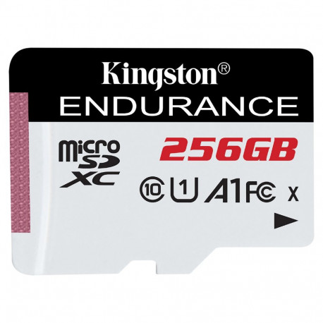 Kingston 256GB sdxc suure vastupidavusega mälukaart (Class 1) jaemüügipakend