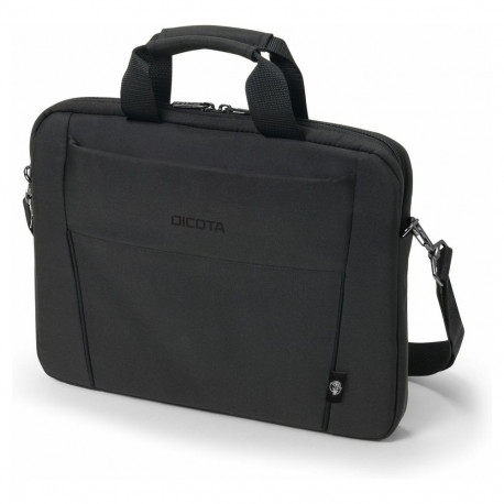 "Dicota Laptop Tasche Slim Eco BASE bis 35,8 cm 14.1"" Schwarz inkl. Schultergurt"