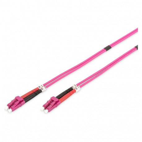"DIGITUS LWL Patchkabel LC -> LC 10.00m Multimode Duplex OM4"