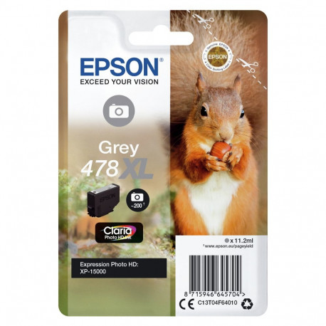 "Epson 478 C13T04F64010 grey HC"