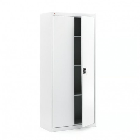 Arhiivikapp Scale, h-1800x800x400mm, 3 seatavat riiulit, riiulipl. kandejõud 40kg, süvistatud lukust
