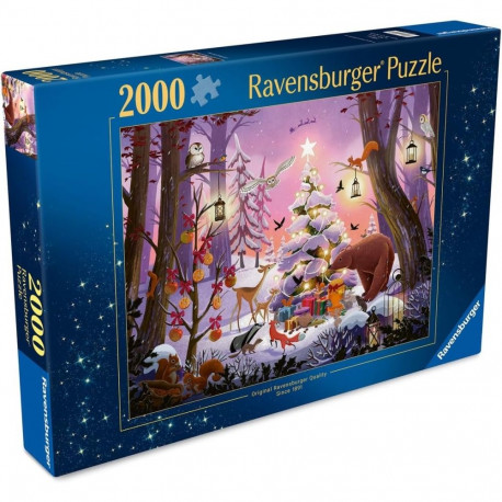Ravensburger pusle 2000 tk: jõulud metsas