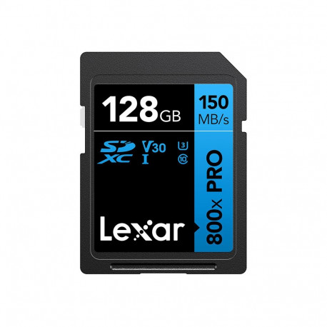Lexar Professional 800x Pro SDXC 128GB memory card