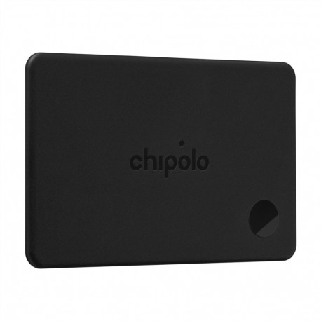 Bluetooth Tracker - Chipolo CARD, Rechargeable, Slim Design, Charcoal