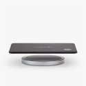 Bluetooth Tracker - Chipolo Card & Loop Rechargeable Tracker for iOS & Android, Black